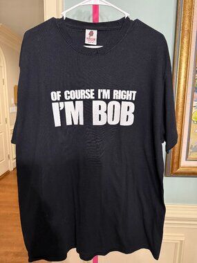 Billionaire Boys Club - Of course I'm right, I'm Bob T-shirt XL
